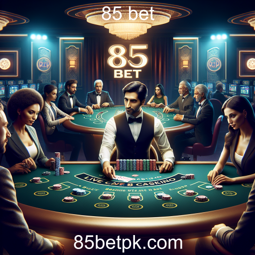 A Experiência do Casino Ao Vivo no 85 Bet